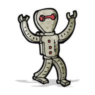 Cartoon Robot N76