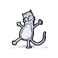 funny cartoon cat N69