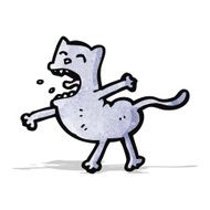 funny cartoon cat N70