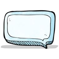 Cartoon Speech Bubble N16