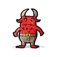 cartoon little devil N26