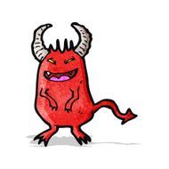 cartoon little devil N29