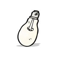Cartoon Light Bulb N64