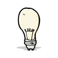 Cartoon Light Bulb N66