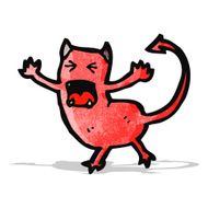 cartoon little devil N31