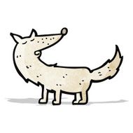 Cartoon Wolf N53