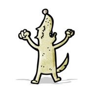 cartoon dancing dog N3