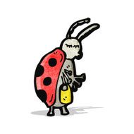 Cartoon Ladybug N34