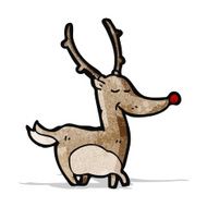 Cartoon Reindeer N25