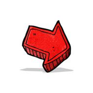 cartoon direction arrow N4