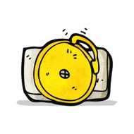 cartoon ringing school bell