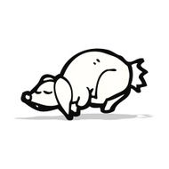 cartoon white rabbit N4