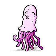 Cartoon Jellyfish N31