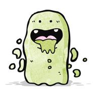 slimy cartoon ghost N3