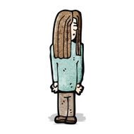 cartoon hippie man N4