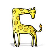 Cartoon Giraffe N20
