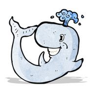 Cartoon Whale N31