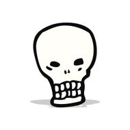 cartoon skull symbol N20