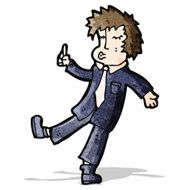 cartoon salesman N8