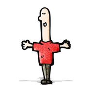 cartoon bald man N10
