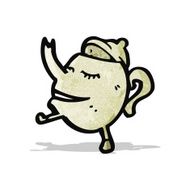 Cartoon Teapot N15