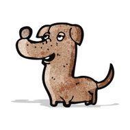 funny little dog cartoon N5