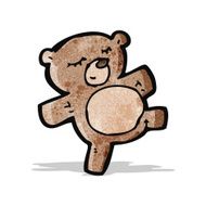 cartoon teddy bear N18