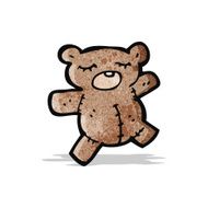 cartoon teddy bear N19