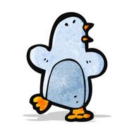 Cartoon penguin N18