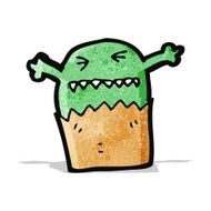 cartoon little alien N8