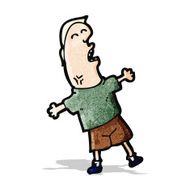 cartoon stressed man N6