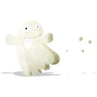 spooky ghost cartoon N6