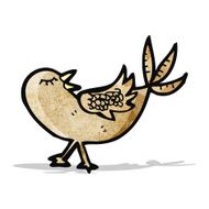 cartoon little bird N12