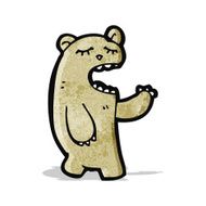 funny cartoon bear N7