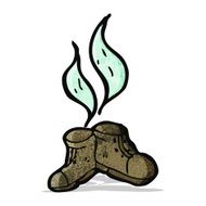 smelly old boots cartoon