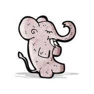 Cartoon Elephant N55