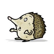 Cartoon Hedgehog N13