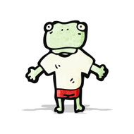 Cartoon Frog N53