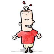 cartoon meat head