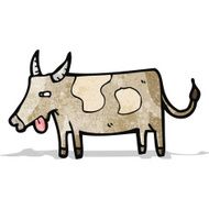 Cartoon Cow N41
