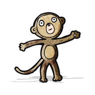 Cartoon Monkey N49