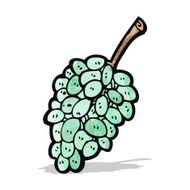 Cartoon Grapes N4