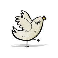 cartoon little bird N14
