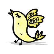 cartoon little bird N15