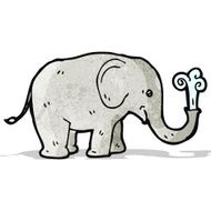 Cartoon Elephant N56
