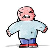 cartoon angry man N11