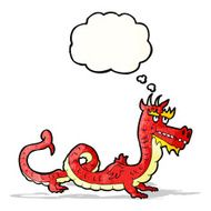 cartoon chinese dragon N4