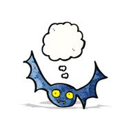 cartoon halloween bat N9