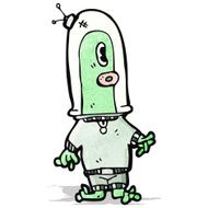 Cartoon Alien N63