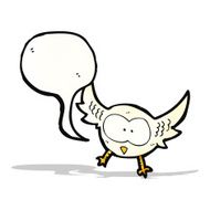 Cartoon Owl N62